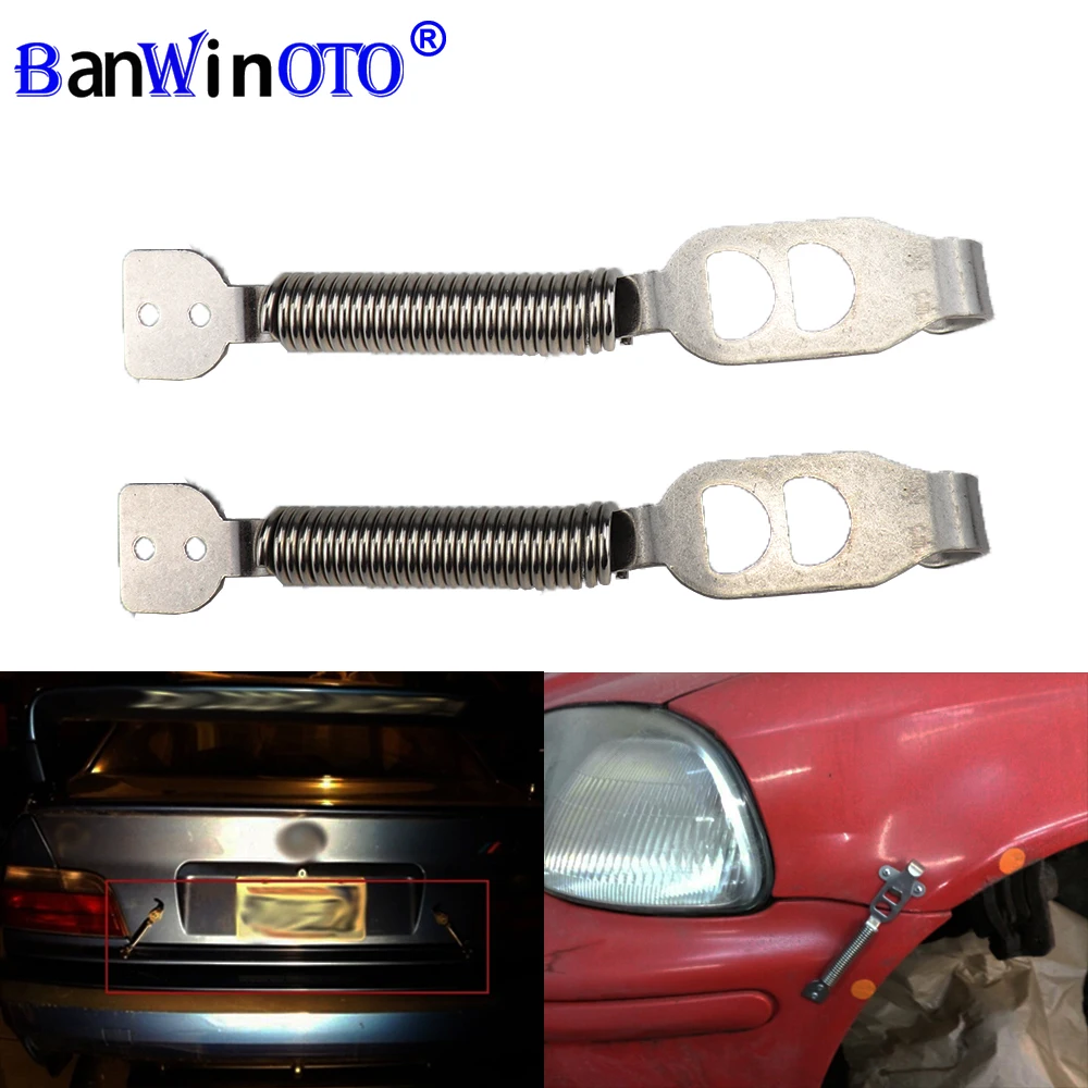 Universal Brand New 1Pair Car Styling Tunning Boot Bonnet Springs Clips Pin Kit Hood Lock Panel Race Rally Security for Car Hood
Universal Brand New 1Pair Car Styling Tunning Boot Bonnet Springs Clips Pin Kit Hood Lock Panel Race Rally Security for Car Hood