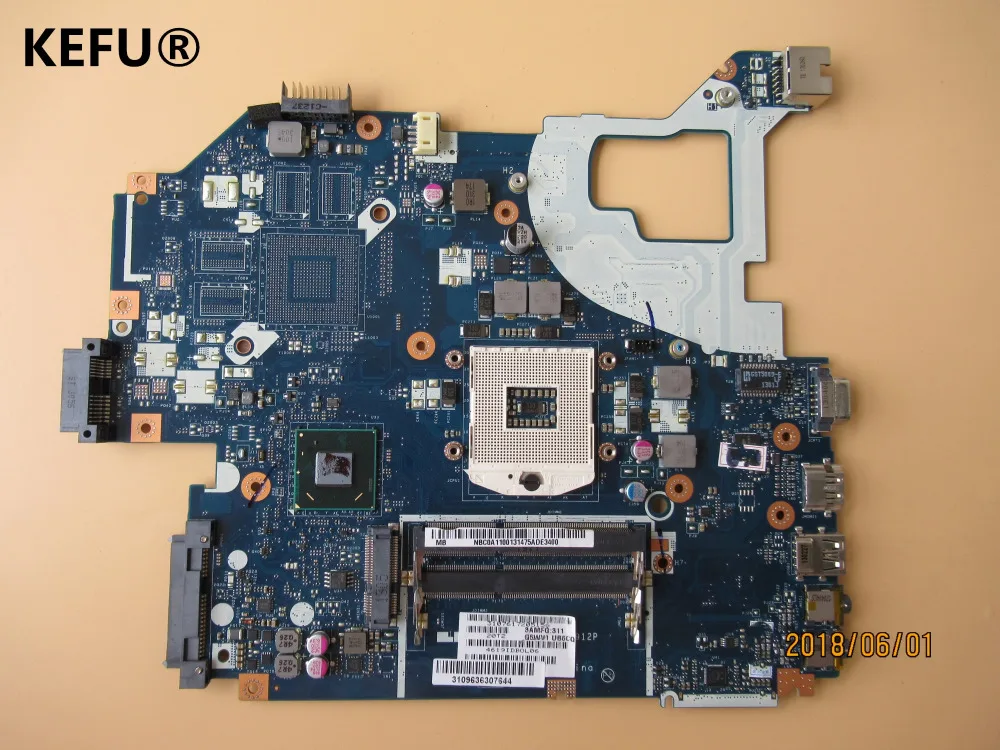 KEFU Original Mainboard for acer E1-531 Q5WV1 LA-7912P REV:2.0 HM70 NBC1F11001 Laptop Motherboard all fully tested
KEFU Original Mainboard for acer E1-531 Q5WV1 LA-7912P REV:2.0 HM70 NBC1F11001 Laptop Motherboard all fully tested