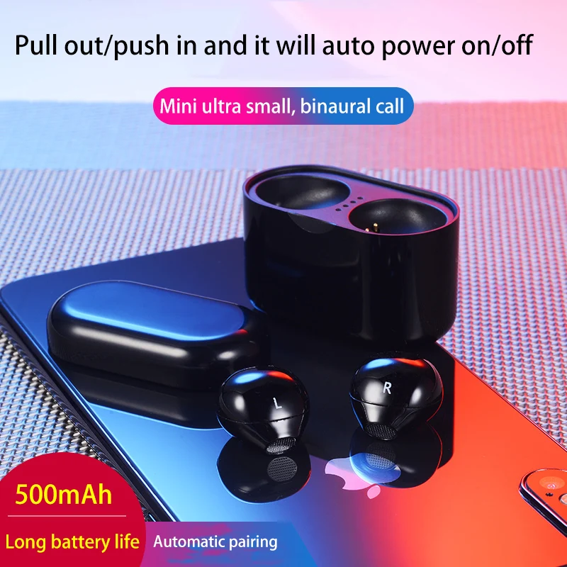 Bean-2 TWS 5.0 mini bluetooth/wireless Earphones IPX5 Waterproof Wireless headphones/headsets With dual mic earbuds/earpiece
Bean-2 TWS 5.0 mini bluetooth/wireless Earphones IPX5 Waterproof Wireless headphones/headsets With dual mic earbuds/earpiece