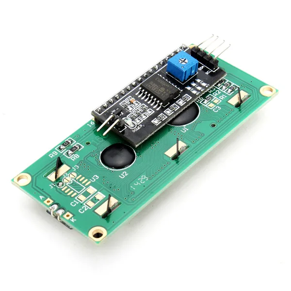 Hot Sale Electric Unit IIC/I2C 1602 Backlight LCD Display Module Blue Screen Controller For Arduino Power Supply Voltage +5 v
Hot Sale Electric Unit IIC/I2C 1602 Backlight LCD Display Module Blue Screen Controller For Arduino Power Supply Voltage +5 v