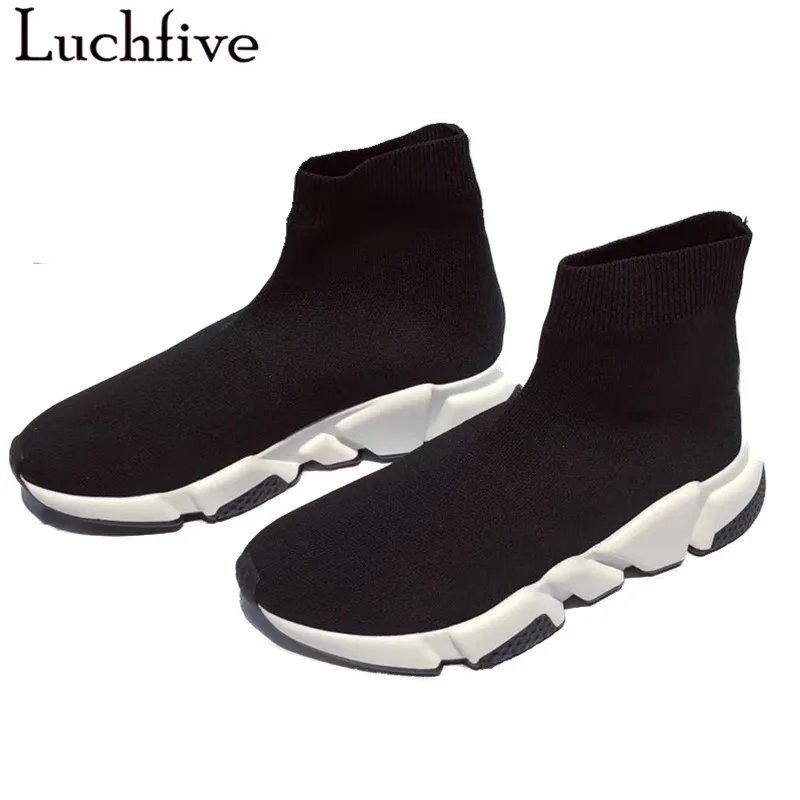 Hot Runaway Stretch Fabric Ankle Boots Women Wedges Elastic Pointed Toe Socks Short Boots Black Slip On Fashion Shoes Woman
Hot Runaway Stretch Fabric Ankle Boots Women Wedges Elastic Pointed Toe Socks Short Boots Black Slip On Fashion Shoes Woman