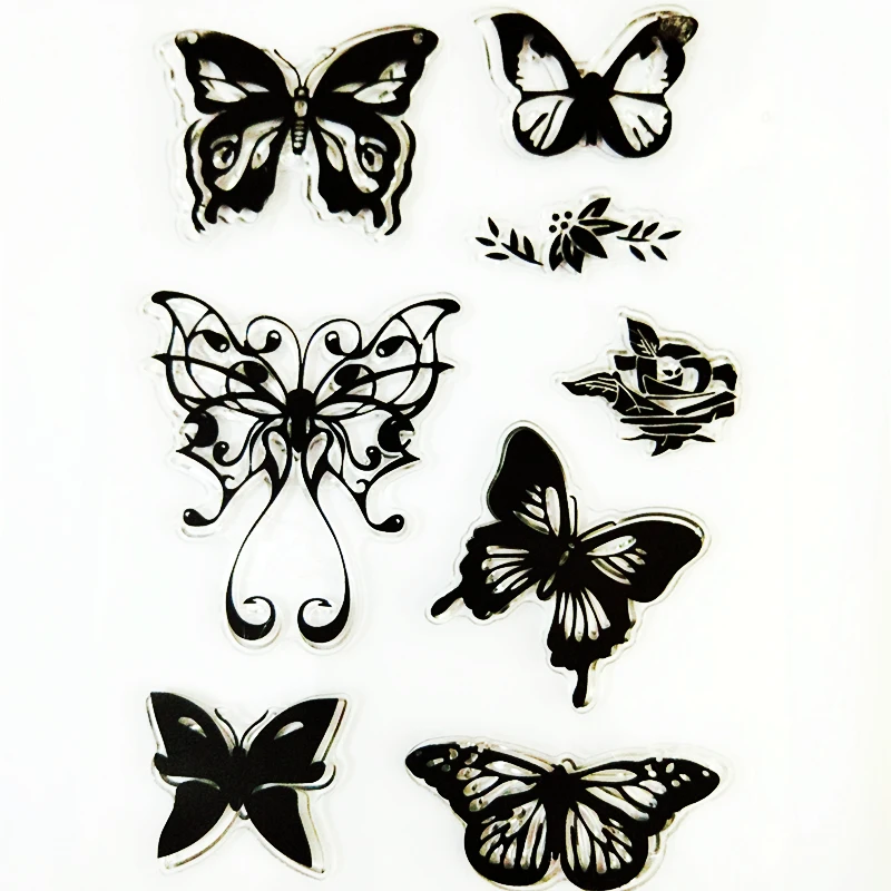 YLCS216 Butterfly Silicone Clear Stamps For Scrapbook DIY Album Paper Cards Decoration Embossing Folder Rubber Stamp 11*16cm
YLCS216 Butterfly Silicone Clear Stamps For Scrapbook DIY Album Paper Cards Decoration Embossing Folder Rubber Stamp 11*16cm