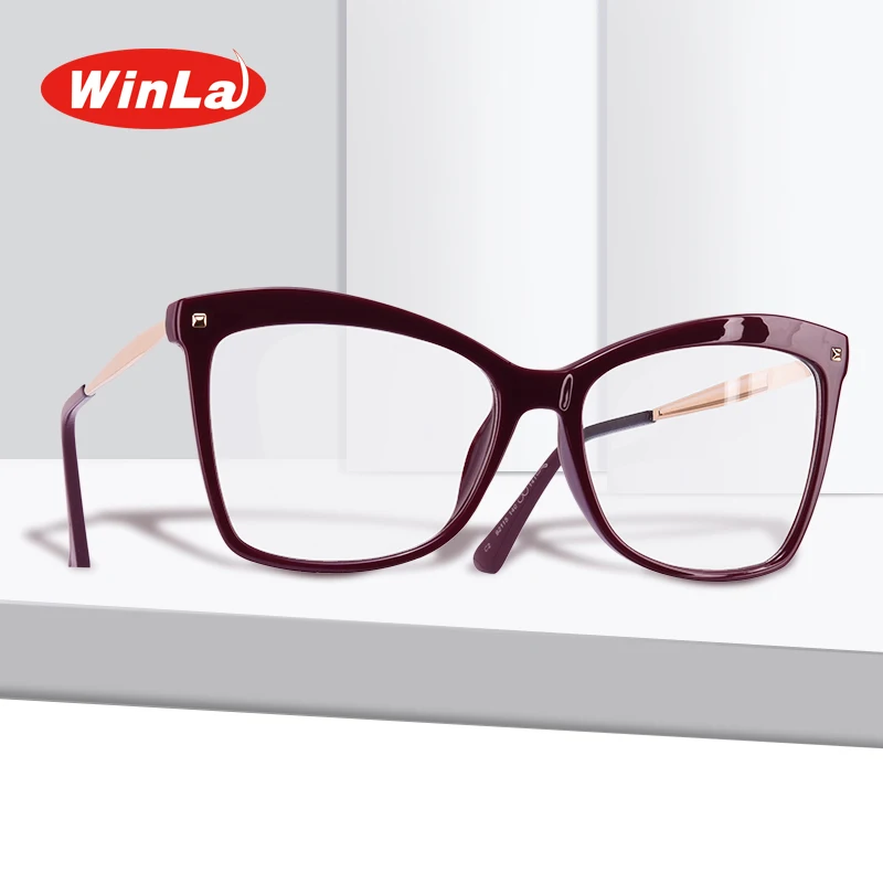 Winla Fashion Design Women Glasses Frame Classic Square Style Clear Optical Plain Lens Vintage Reading Glasses Female WL1122
Winla Fashion Design Women Glasses Frame Classic Square Style Clear Optical Plain Lens Vintage Reading Glasses Female WL1122