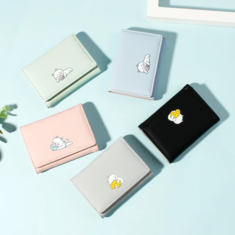 Cute Cartoon Anime Women Small Wallet Cute Printing Lady Hasp Coin Purse For Teen Girl Simple Short Clip Wallets Casual Purses 
Cute Cartoon Anime Women Small Wallet Cute Printing Lady Hasp Coin Purse For Teen Girl Simple Short Clip Wallets Casual Purses