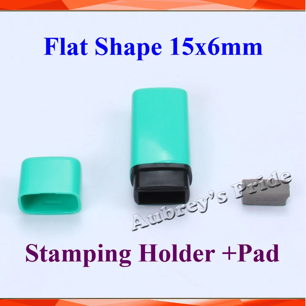 5Pcs Flat Shape 15x6mm Spring(Y N 2 typs) Mix Holder Stamp Shell+7mm Rubber Pad for Photosensitive Portrait Flash Stamping Seal
5Pcs Flat Shape 15x6mm Spring(Y N 2 typs) Mix Holder Stamp Shell+7mm Rubber Pad for Photosensitive Portrait Flash Stamping Seal