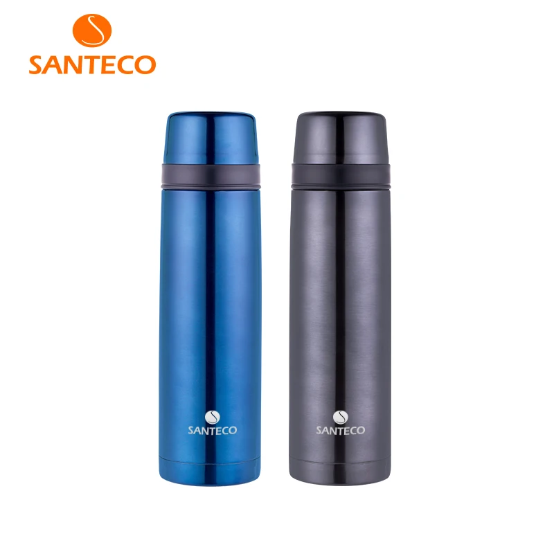 Santeco 500ml 800ml Thermos Flask With Valve Stopper For Coffee Tea Juice Milk Water Termos
Santeco 500ml 800ml Thermos Flask With Valve Stopper For Coffee Tea Juice Milk Water Termos
