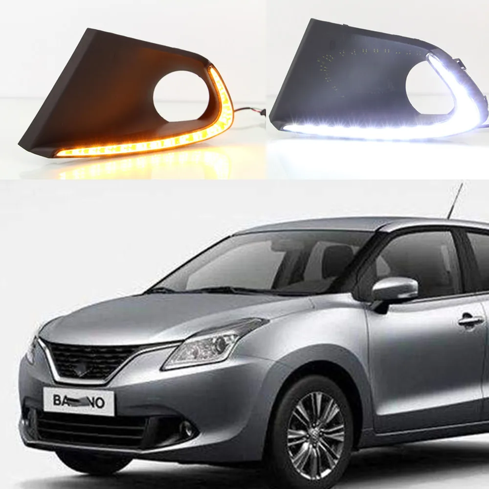 car flashing 2 pcs for SUZUKI baleno 2016 - 2017 DRL Driving Daytime Running Light DRL with yellow turn signal Relay Daylights
car flashing 2 pcs for SUZUKI baleno 2016 - 2017 DRL Driving Daytime Running Light DRL with yellow turn signal Relay Daylights