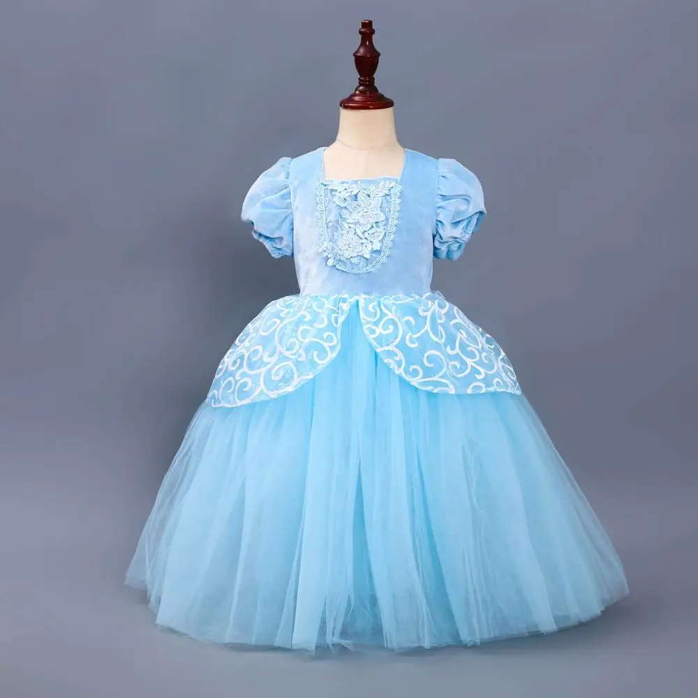 Dresses For Girls Cinderella Dress Kids Costumes Halloween Party Girl Carnival Kids Dresses For Girls 4 Years 12 Years 6