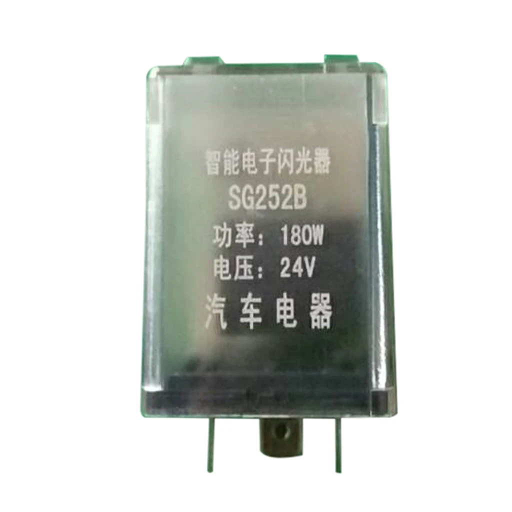 1 Pcs 3-Pin DC 24V Electronic LED Flasher Relay For LED/General Related Turn Signal Bulb Flash SMD Chip 2019 New Car Accessories
1 Pcs 3-Pin DC 24V Electronic LED Flasher Relay For LED/General Related Turn Signal Bulb Flash SMD Chip 2019 New Car Accessories