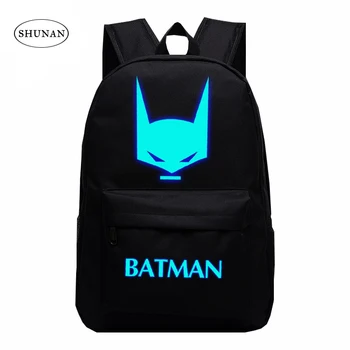 VN Brand Cartoon Super Hero Batman Backpacks Night Luminous Effect Fluorescence Backpack For Students School Bags Kids Backpacks
VN Brand Cartoon Super Hero Batman Backpacks Night Luminous Effect Fluorescence Backpack For Students School Bags Kids Backpacks