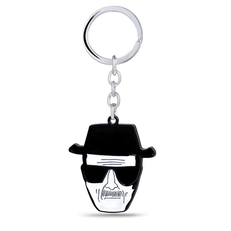 Classic TV Show Breaking Bad Keychain Walter White Key Chains Metal Pendant Car Skull Chaveiro Men Action Figure Cosplay Toys
Classic TV Show Breaking Bad Keychain Walter White Key Chains Metal Pendant Car Skull Chaveiro Men Action Figure Cosplay Toys