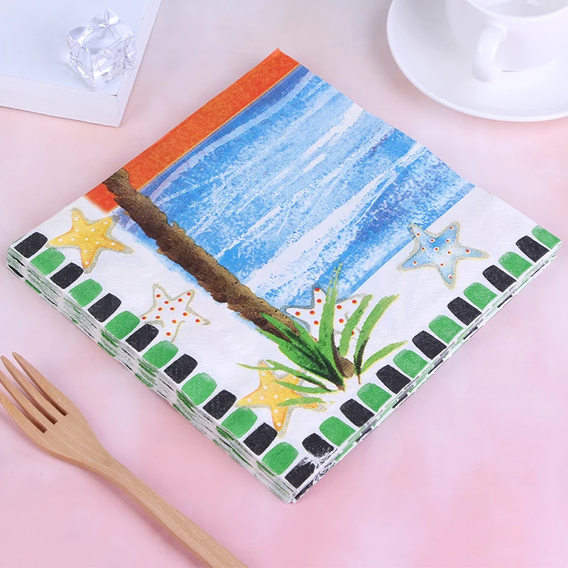 20pcs 33x33cm Wedding Party Lunch Paper Napkins Printed Decoupage Festive Party Tissue Home Supplies Napkins
20pcs 33x33cm Wedding Party Lunch Paper Napkins Printed Decoupage Festive Party Tissue Home Supplies Napkins