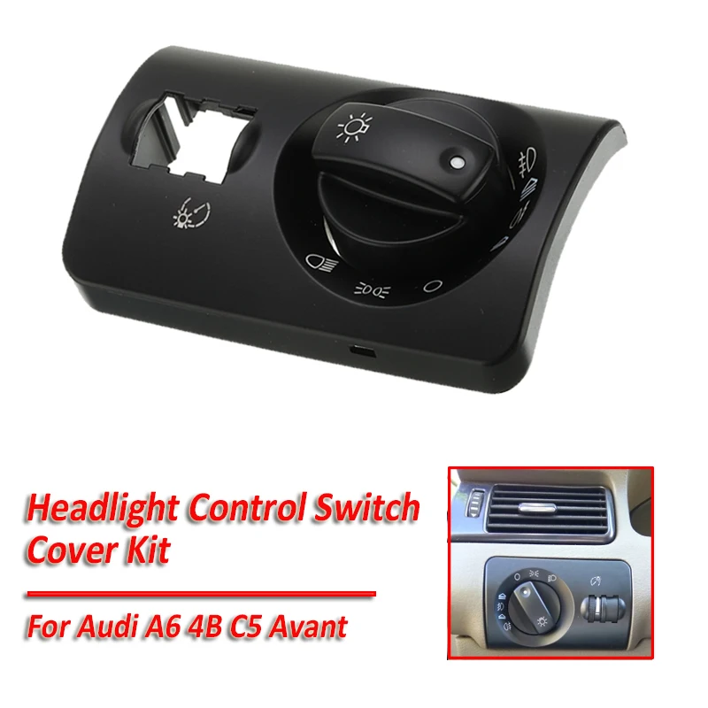 1Set Headlight Fog Light Lamp Control Switch Repair Kit For Audi 4B1941531F A6 4B C5 Avant Black Cover
1Set Headlight Fog Light Lamp Control Switch Repair Kit For Audi 4B1941531F A6 4B C5 Avant Black Cover