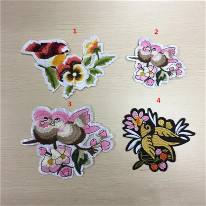 Bird Embroidered Patches Iron-on Sewing for Clothes Applique Diy Accessory Suppliers Sticker Lace Neckline collar
Bird Embroidered Patches Iron-on Sewing for Clothes Applique Diy Accessory Suppliers Sticker Lace Neckline collar