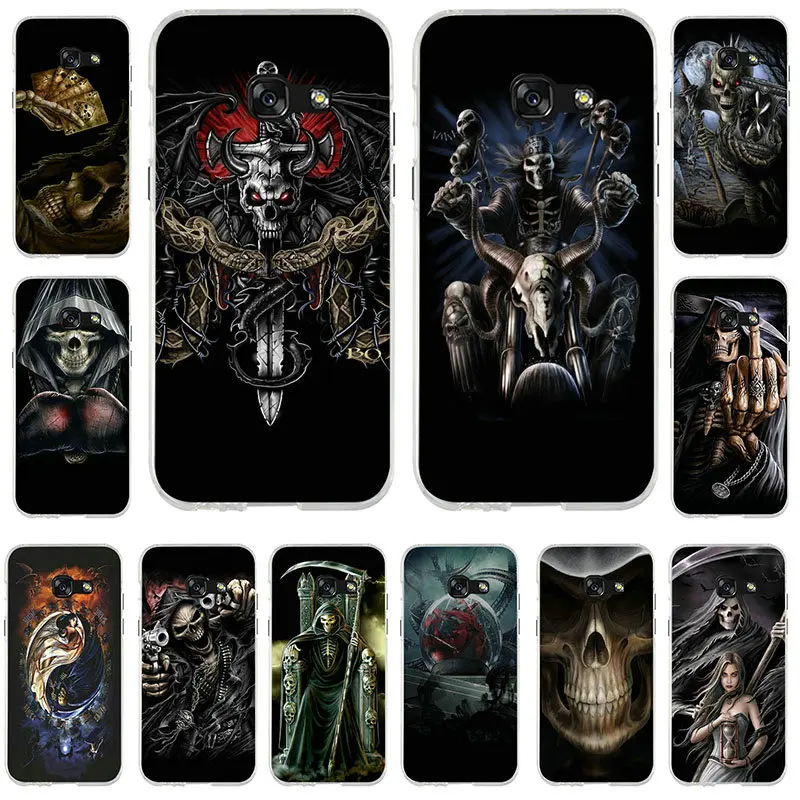Gothic Grim Reaper Skull Soft Phone Case TPU Silicon Bag for Samsung Note 2 3 4 5 8 for HTC One U11 M7 M8 M9 M10 A9 E9 Plus
Gothic Grim Reaper Skull Soft Phone Case TPU Silicon Bag for Samsung Note 2 3 4 5 8 for HTC One U11 M7 M8 M9 M10 A9 E9 Plus
