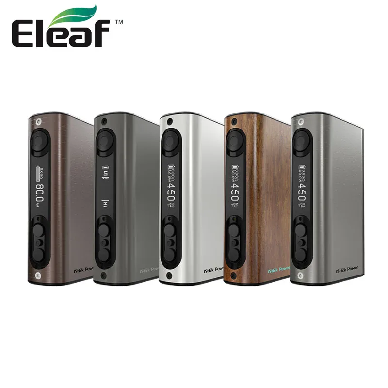 Electronic cigarette Eleaf iPower 80W TC MOD 5000mAh Built-in Battery eleaf istick ipower box mod for Melo 3/Limitless RDTA Tank
Electronic cigarette Eleaf iPower 80W TC MOD 5000mAh Built-in Battery eleaf istick ipower box mod for Melo 3/Limitless RDTA Tank
