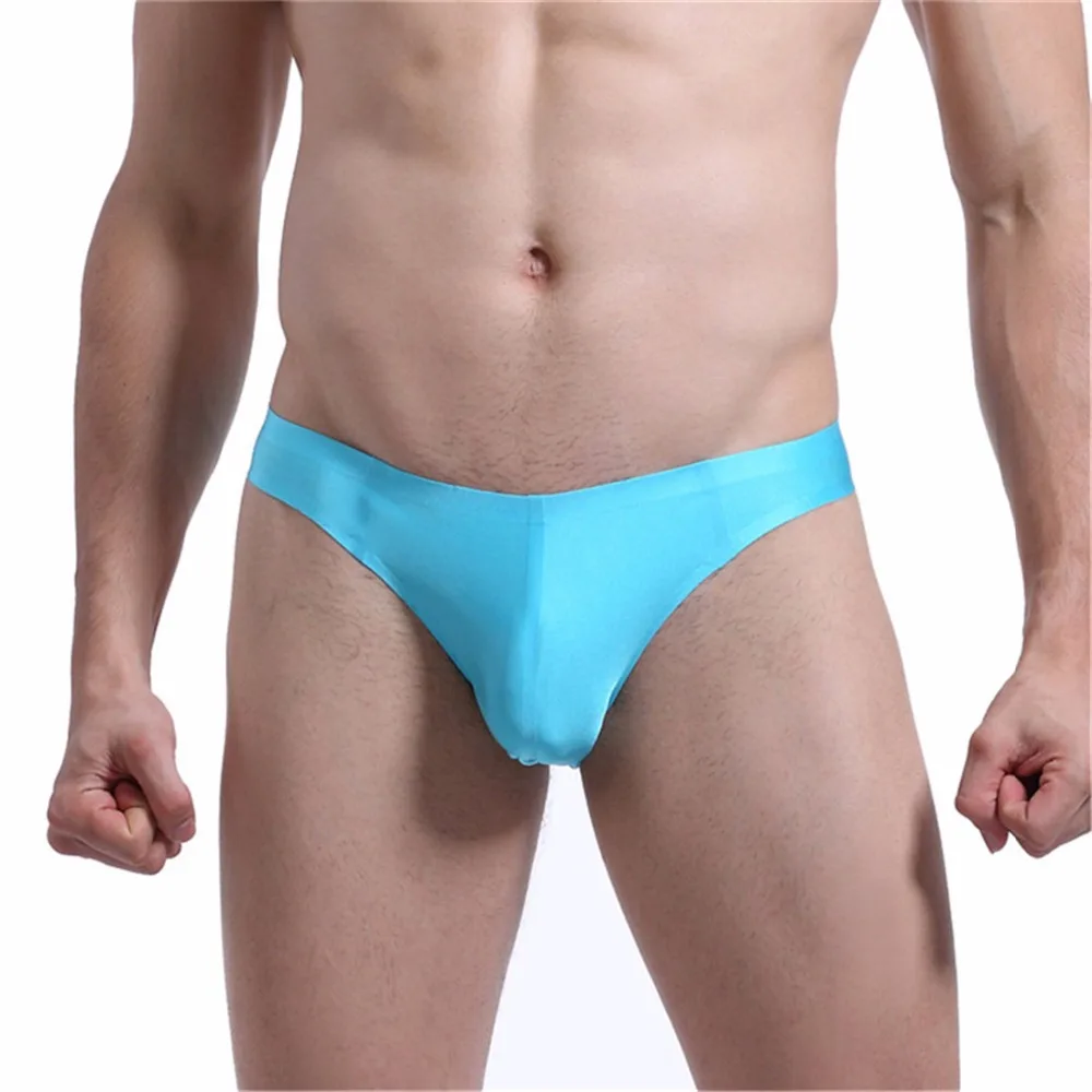 Men's Soft Seamless Bikini Ice Silky Sexy Pouch Comfortable High-Quality Bikini Underwear Size M/L/XL
Men's Soft Seamless Bikini Ice Silky Sexy Pouch Comfortable High-Quality Bikini Underwear Size M/L/XL