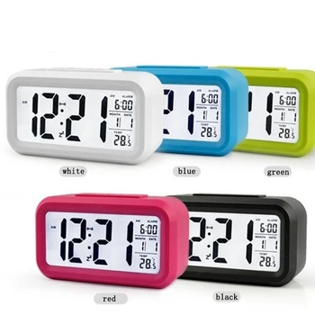 2019 New Electronic Clock Home Mute Backlight Smart Temperature Electronic Digital Alarm Clock Bedroom Living Room Decor Gift
2019 New Electronic Clock Home Mute Backlight Smart Temperature Electronic Digital Alarm Clock Bedroom Living Room Decor Gift