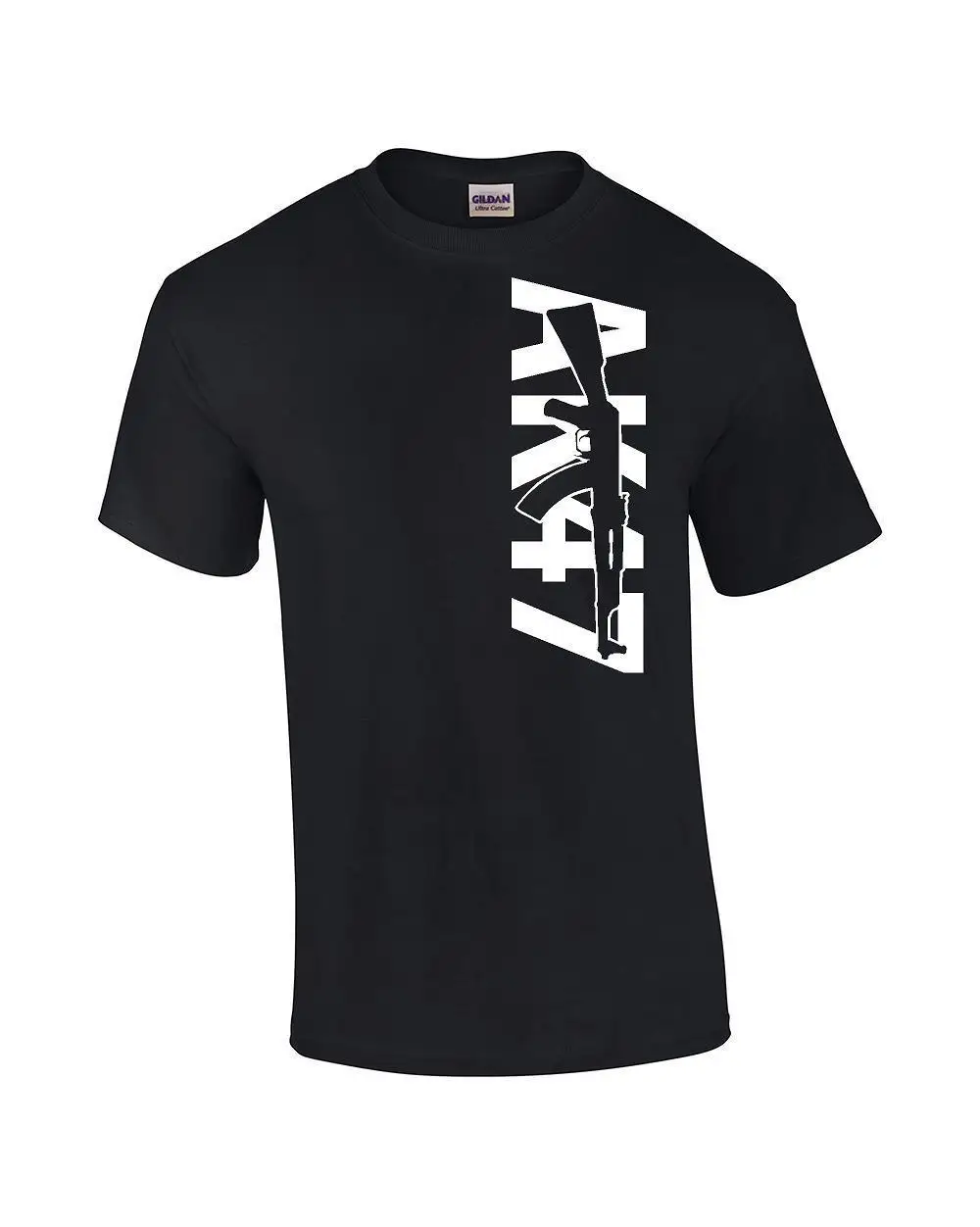 Men Tops Tees 2018 Summer Fashion New Printed T Shirt Short Sleeve Men AK 47 Rifle Gun Size Personalized T Shirts
Men Tops Tees 2018 Summer Fashion New Printed T Shirt Short Sleeve Men AK 47 Rifle Gun Size Personalized T Shirts
