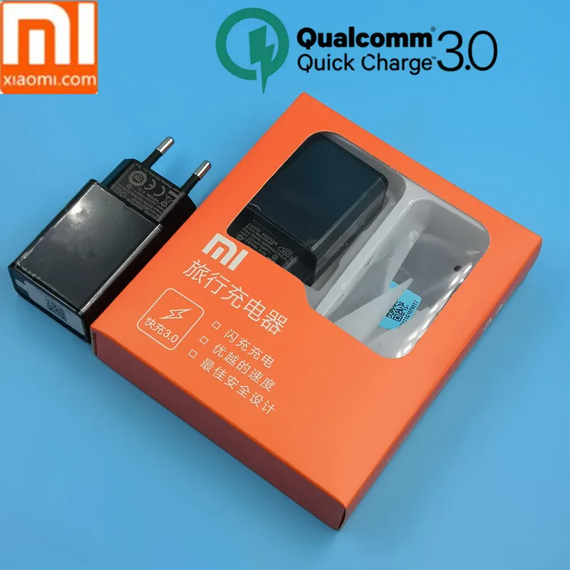 

Original Xiaomi mi 8 charger QC 3.0 Fast quick charge Adapter usb Type C Cable for mi max 3 2 mi 6 5 mix 3 2s a1 a2 6x mi6 mi8