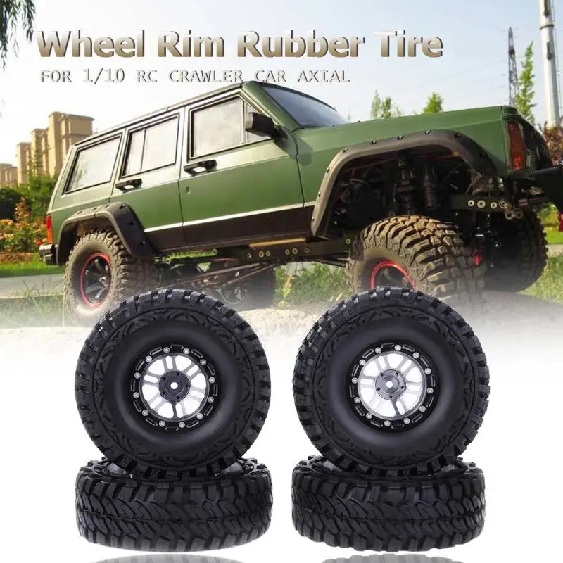 4pcs/set 1.9 inch Wheel Rim Metal Rubber Tire Set for 1/10 RC Crawler Car Axial Children's Toy Car Accessories Gift
4pcs/set 1.9 inch Wheel Rim Metal Rubber Tire Set for 1/10 RC Crawler Car Axial Children's Toy Car Accessories Gift