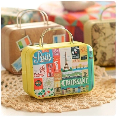 AIBEI-ZAKKA Retro Suitcase Storage Tin Box 6PCS/LOT Jewelry Decorative Creative Small Change Candy Boxes Gifts
AIBEI-ZAKKA Retro Suitcase Storage Tin Box 6PCS/LOT Jewelry Decorative Creative Small Change Candy Boxes Gifts