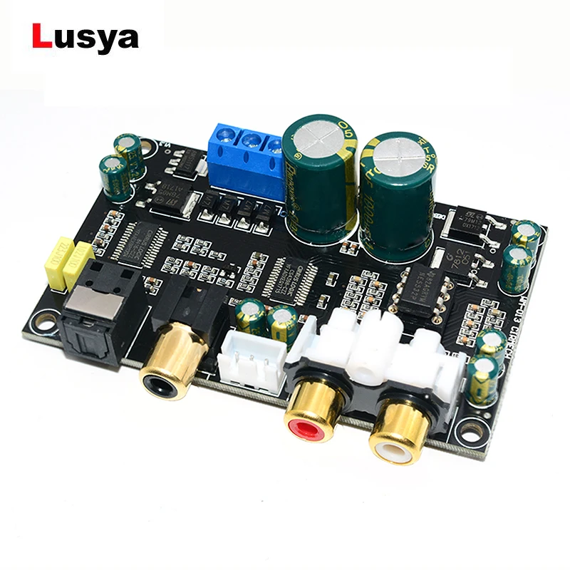 CS8416 CS4398 Digital Interface Module DAC Board 24-bit 192K Optical fiber coaxial input DAC decoder board A1-001
CS8416 CS4398 Digital Interface Module DAC Board 24-bit 192K Optical fiber coaxial input DAC decoder board A1-001