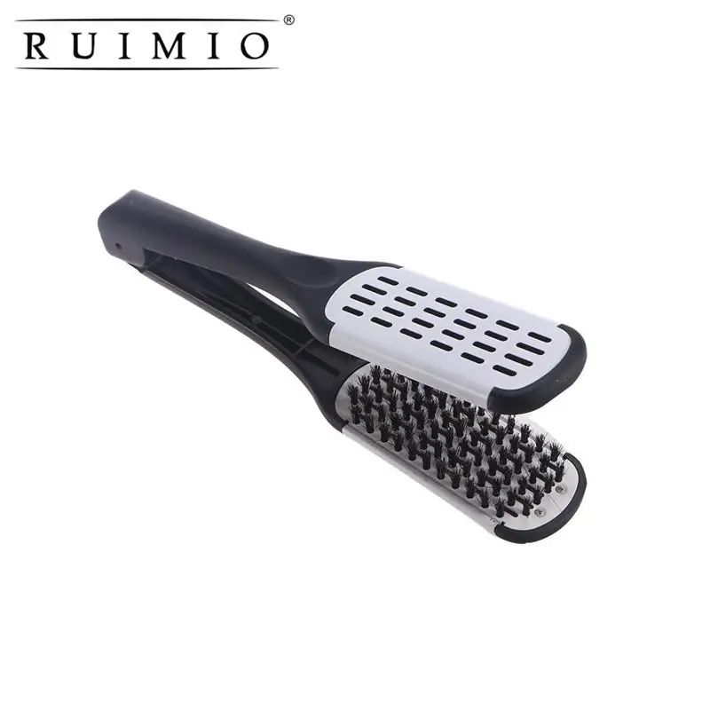 RUIMIO Hot Sale Hair Hairdressing Double Sided Brush Clamp Natural Ceramic Straightening Comb Fibres Styling Tools Free Shipping
RUIMIO Hot Sale Hair Hairdressing Double Sided Brush Clamp Natural Ceramic Straightening Comb Fibres Styling Tools Free Shipping