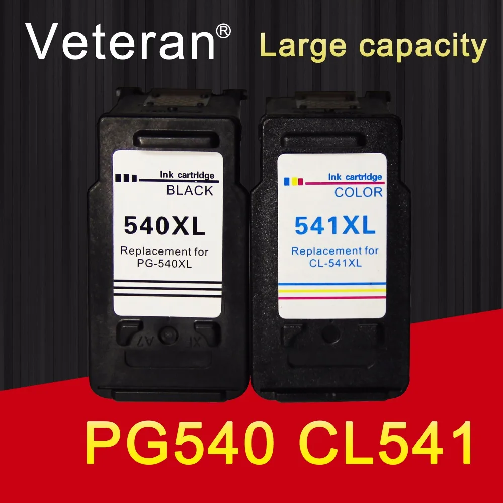 Veteran 540XL 541XL Compatible for Canon PG 540 CL 541 pg-540 cartridge Pixma MG3150 MG3550 MG4250 MG3250 MG3255 MG4150 printer
Veteran 540XL 541XL Compatible for Canon PG 540 CL 541 pg-540 cartridge Pixma MG3150 MG3550 MG4250 MG3250 MG3255 MG4150 printer