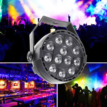 110-240V 12 LED Par Light 8CH DMX-512 RGBW Stage Effect Light Party Club DJ Disco Projector Lighting
110-240V 12 LED Par Light 8CH DMX-512 RGBW Stage Effect Light Party Club DJ Disco Projector Lighting