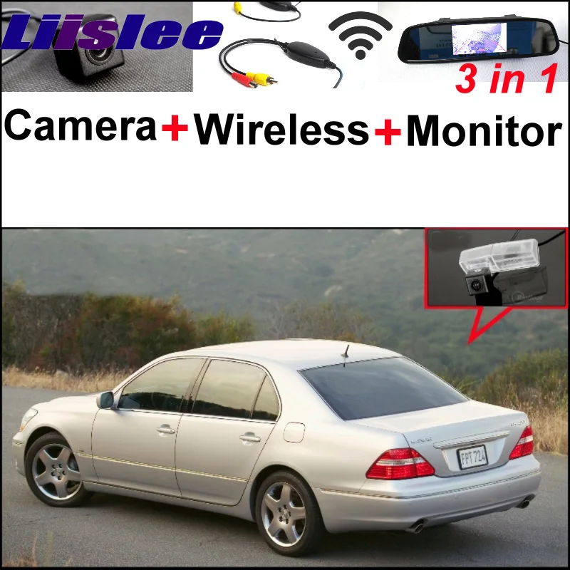 3in1 Special Rear View Camera + Wireless Receiver + Mirror Monitor Easy Backup Parking System For Lexus LS430 Celsior 2001~2006
3in1 Special Rear View Camera + Wireless Receiver + Mirror Monitor Easy Backup Parking System For Lexus LS430 Celsior 2001~2006