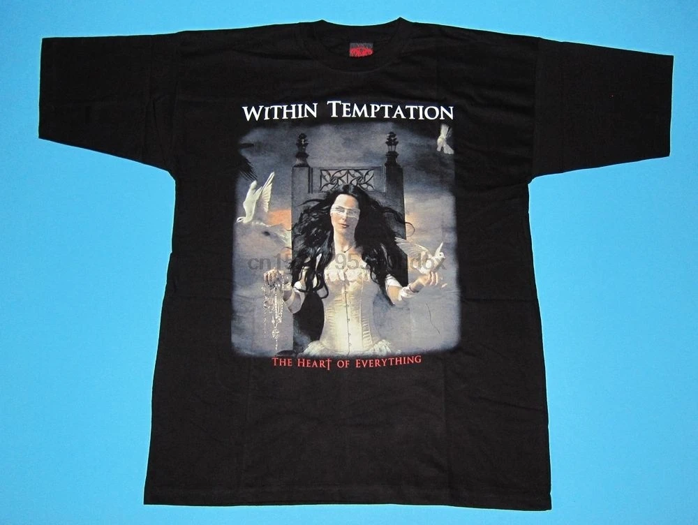 Within Temptation - The Heart of Everything T-shirt NEW T Shirt for Men Boy Short Sleeve Cool Tees Men Summer Style PLUS SIZE
Within Temptation - The Heart of Everything T-shirt NEW T Shirt for Men Boy Short Sleeve Cool Tees Men Summer Style PLUS SIZE