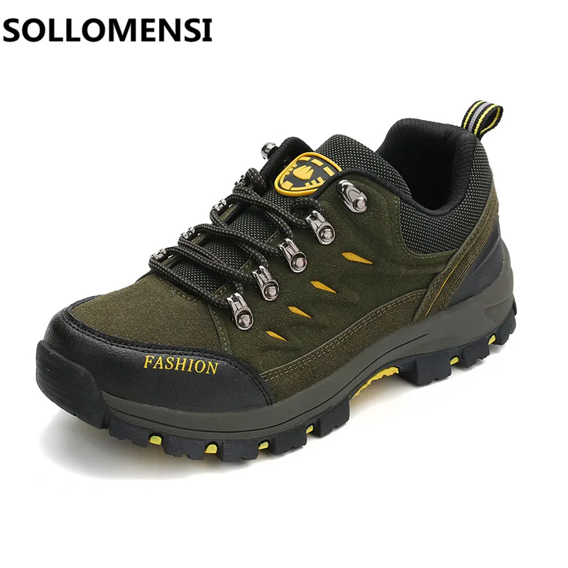 New Authentic Men Outdoor trekking boots Mountain Hiking Shoes Leisure Sports Shoes Male PU Women Sneakers
New Authentic Men Outdoor trekking boots Mountain Hiking Shoes Leisure Sports Shoes Male PU Women Sneakers