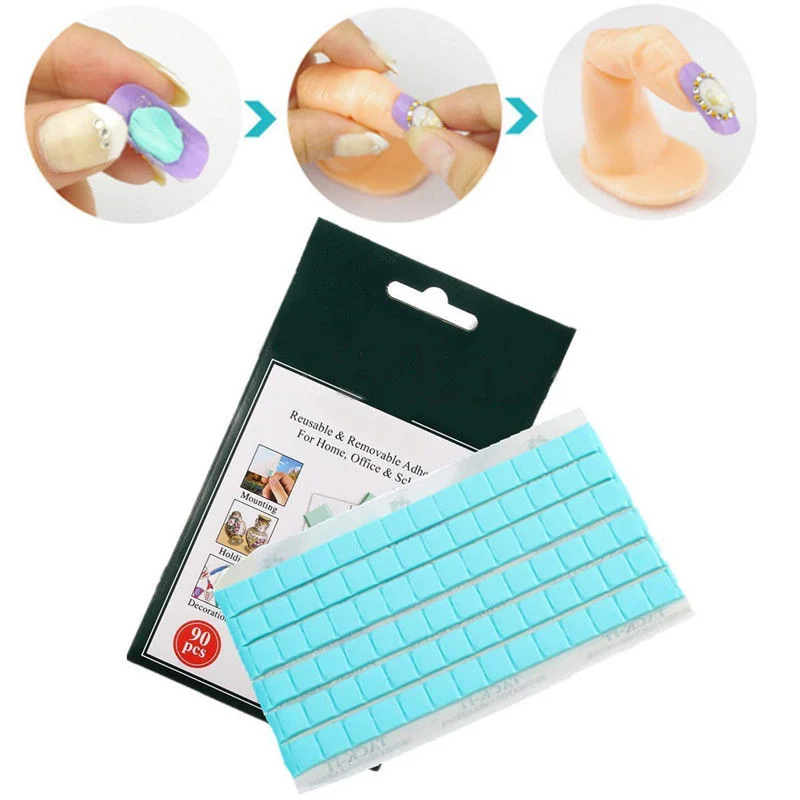 Nail Glue Reusable Adhesive Clay Blue Tack Strip Squares Plastic DIY Nail Tips Sticky Non Stick Hand Clay
Nail Glue Reusable Adhesive Clay Blue Tack Strip Squares Plastic DIY Nail Tips Sticky Non Stick Hand Clay