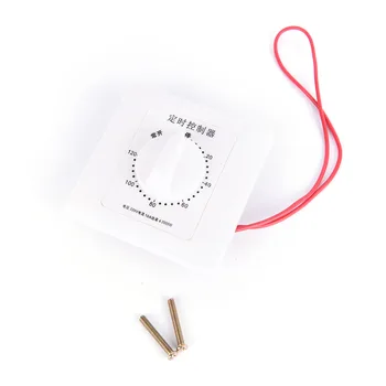 Practical 30/60/120 Minutes AC Timer Switch 220V Timer Switch Control Socket Pump Timer Mechanical Countdown Control Interruptor
Practical 30/60/120 Minutes AC Timer Switch 220V Timer Switch Control Socket Pump Timer Mechanical Countdown Control Interruptor