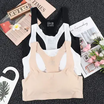 1 Pcs Ice Silk Seamless Bra Breathable Chest Pad Tube Top Word Strap Vest Girl Thin Wrapped Bra
1 Pcs Ice Silk Seamless Bra Breathable Chest Pad Tube Top Word Strap Vest Girl Thin Wrapped Bra