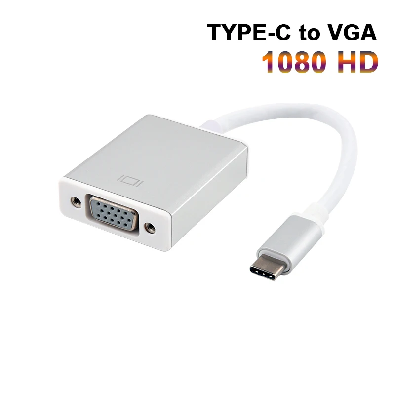 Adapter Type-C to VGA Converter type c to hdmi adapter 4k USB-C Digital AV Multiport Adapter for Notebook Connect TV Projector 
Adapter Type-C to VGA Converter type c to hdmi adapter 4k USB-C Digital AV Multiport Adapter for Notebook Connect TV Projector