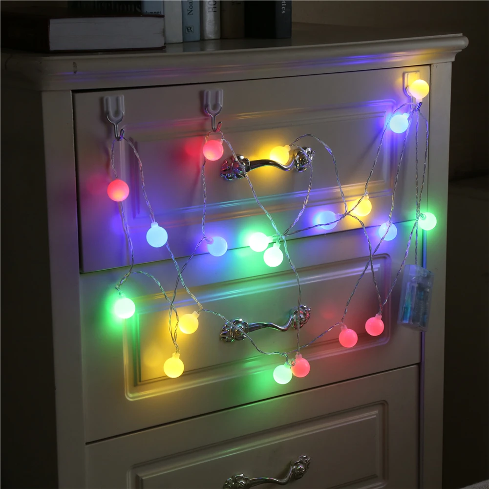 Fairy Lightsfairy lightsBall light bulb Led Light String 1.5M/3M/6M,20L/40L3AA Battery/24V Starry Room Party Decoration Illumination Children Sleep Lamp
Fairy Lightsfairy lightsBall light bulb Led Light String 1.5M/3M/6M,20L/40L3AA Battery/24V Starry Room Party Decoration Illumination Children Sleep Lamp