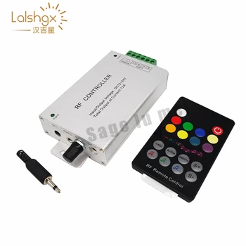 DC12-24V 18 Keys Audio input Wireless RF Remote Controller,LED Music Sound Control RGB led Controller Dimmer RGB LED Tapes light
DC12-24V 18 Keys Audio input Wireless RF Remote Controller,LED Music Sound Control RGB led Controller Dimmer RGB LED Tapes light