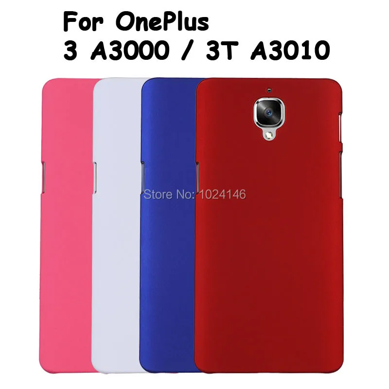 For OnePlus 3 A3000 / 3T A3010 One Plus 5.5" New Slim Matte Hard Plastic Case Candy Color Frosted Anti-fingerprint PC Cover | Мобильные