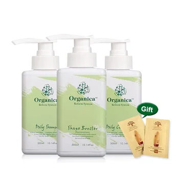 3pcs Organica Organic hydrolyzed keratin 300ml Shape Booster+300ml Daily Shampoo+300ml Daily Conditioner Hair Keratin Treatment
3pcs Organica Organic hydrolyzed keratin 300ml Shape Booster+300ml Daily Shampoo+300ml Daily Conditioner Hair Keratin Treatment