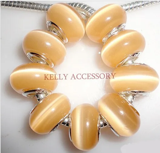 50x Orange New Charms Big hole Lampwork Cat's Eye Beads Glass Bead Fit European Bracelet And Diy Bead
50x Orange New Charms Big hole Lampwork Cat's Eye Beads Glass Bead Fit European Bracelet And Diy Bead