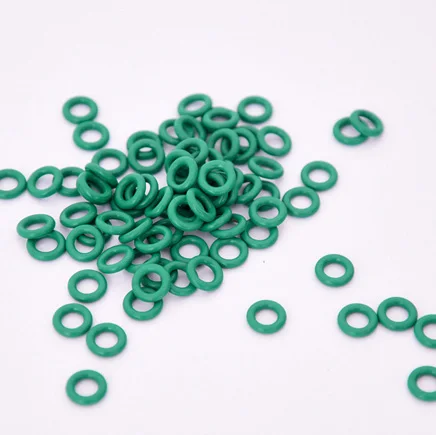 

20pcs 1.8mm diameter green fluoro rubber O-ring repair box skeleton oil seal PTFE gasket 47.5mm-53mm outer diameter