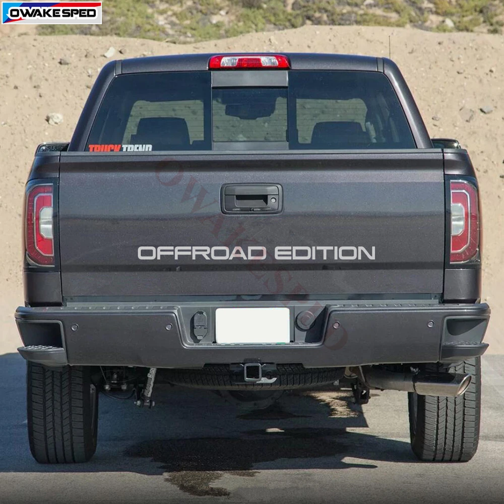 OFF ROAD EDITION Graphics Vinyl Decal Pickup Car Tail Trunk Decor Sticker Front Windshield Customized Decals Auto Styling (5)