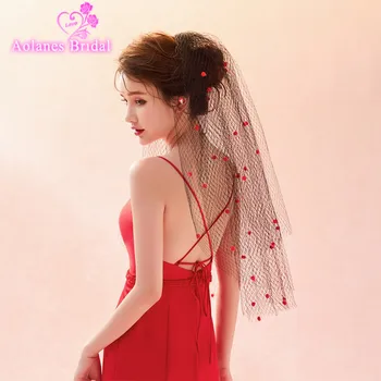 AOLANES 2018 New Arrival Black Applique Cut Edge Bridal Veils Multi-layer Short Wedding Veil Wedding Accessories Veu De Noiva
AOLANES 2018 New Arrival Black Applique Cut Edge Bridal Veils Multi-layer Short Wedding Veil Wedding Accessories Veu De Noiva
