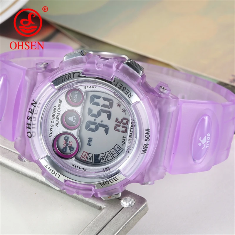OHSEN Children Wristwatches Digital Kids Sports Watches Waterproof Quartz Dual Display Watch Brand Clock Student Female G Style
OHSEN Children Wristwatches Digital Kids Sports Watches Waterproof Quartz Dual Display Watch Brand Clock Student Female G Style