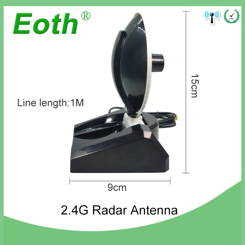 10pcs WiFi Antenna 2.4GHz antenna high gain 10dBi RP-SMA Male Wireless WLAN Directional Radar Antenna With RG174 Cable 1M router
10pcs WiFi Antenna 2.4GHz antenna high gain 10dBi RP-SMA Male Wireless WLAN Directional Radar Antenna With RG174 Cable 1M router