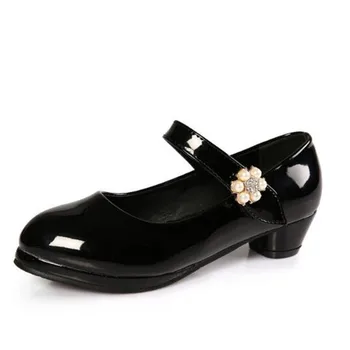 New Spring/Autumn Black Leather Shoes Children Pink White High-heeled Party Dance Girls Princess Kids Performance shoes 02A
New Spring/Autumn Black Leather Shoes Children Pink White High-heeled Party Dance Girls Princess Kids Performance shoes 02A
