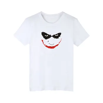 Hot Sale Classic Joker Design Black and White T-shirt Men Cotton Teeshirt with Men tshirt Brand Famous Streetwear Style
Hot Sale Classic Joker Design Black and White T-shirt Men Cotton Teeshirt with Men tshirt Brand Famous Streetwear Style