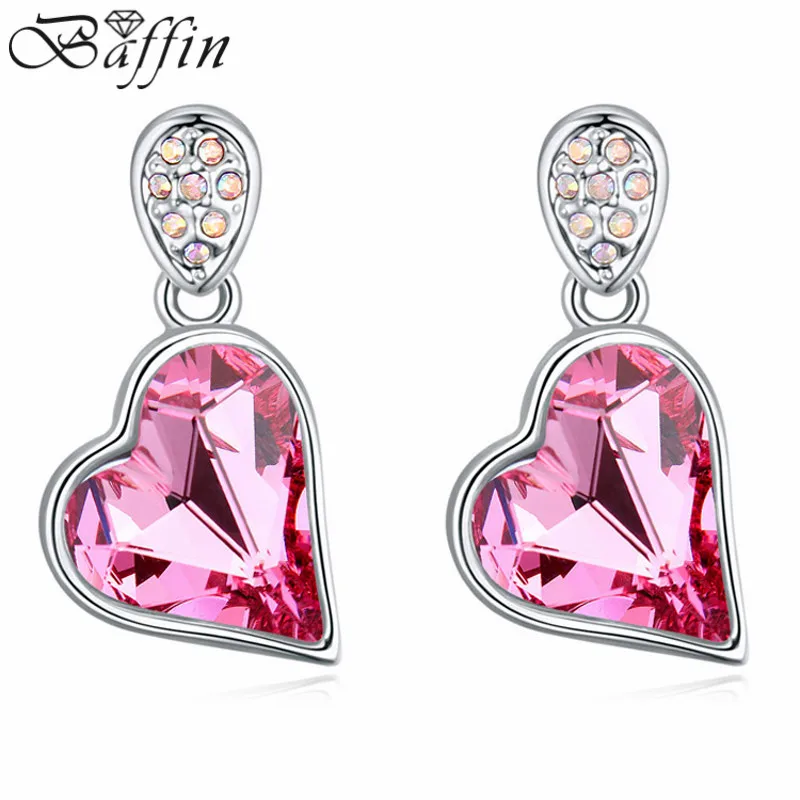 2016 Mother's Day Gift! Heart Pendant Piercing Earrings for Women Crystals From Swarovski Elements Stud Earrings Party Jewelry
2016 Mother's Day Gift! Heart Pendant Piercing Earrings for Women Crystals From Swarovski Elements Stud Earrings Party Jewelry